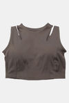 Enamor Medium Impact Sports Bra - Olive Night — thumbnail 8